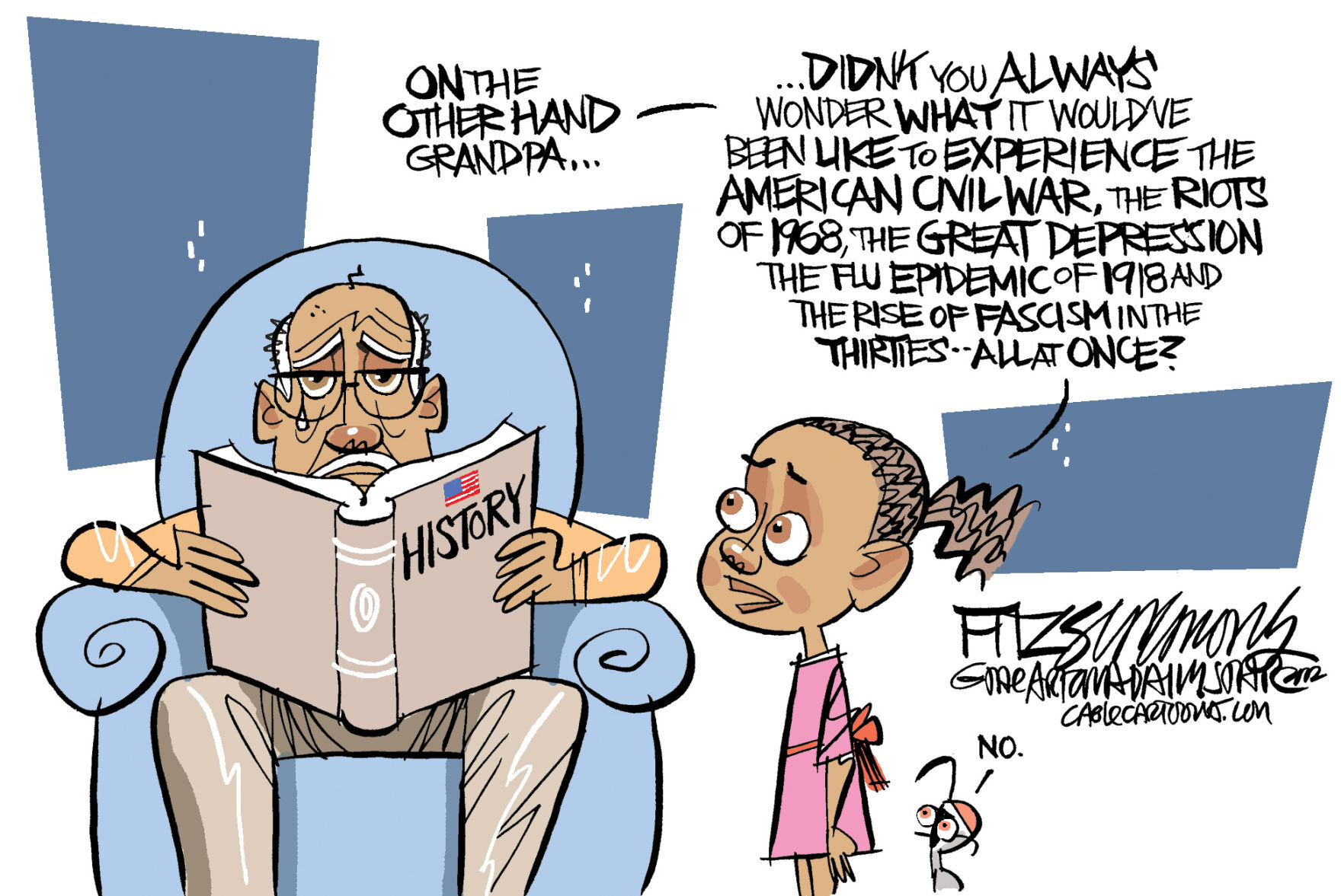 Daily Fitz Cartoon: History